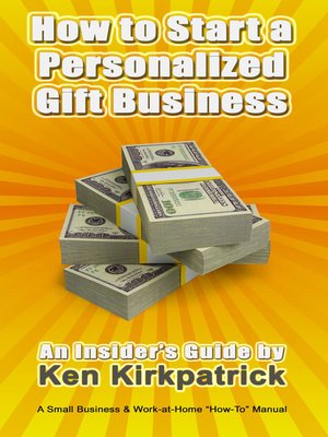cover image of How to Start a Personalized Gift Business